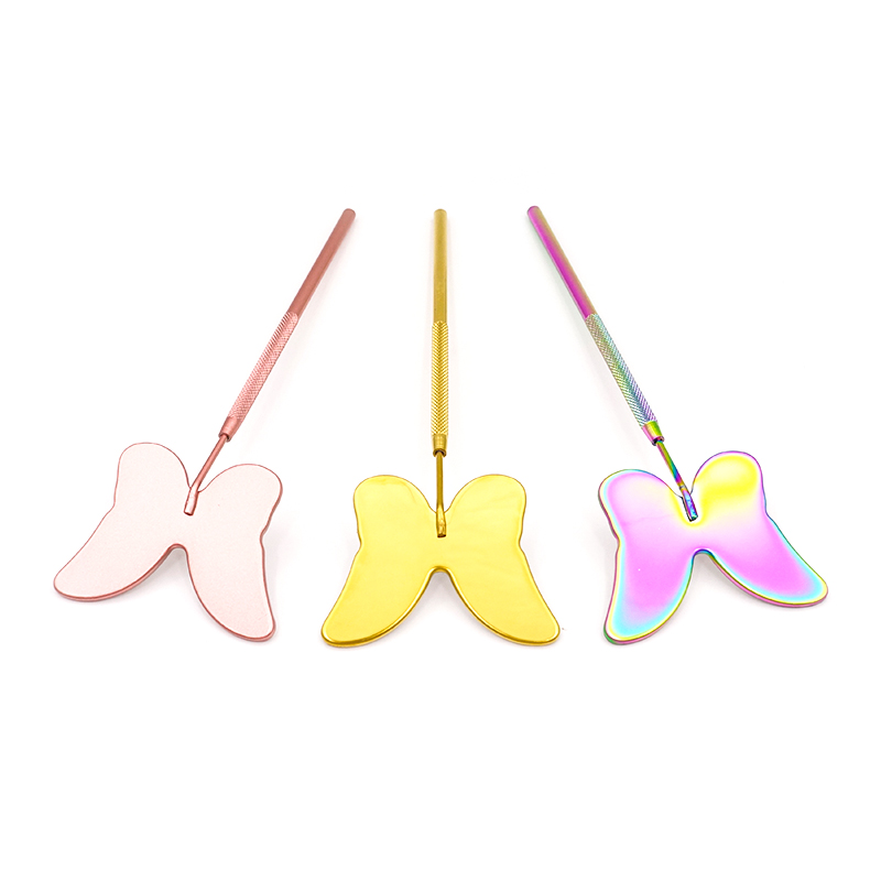 Eyelash Extension Class - 1Pc Butterfly Shape Eyelash Mirror Magnifying