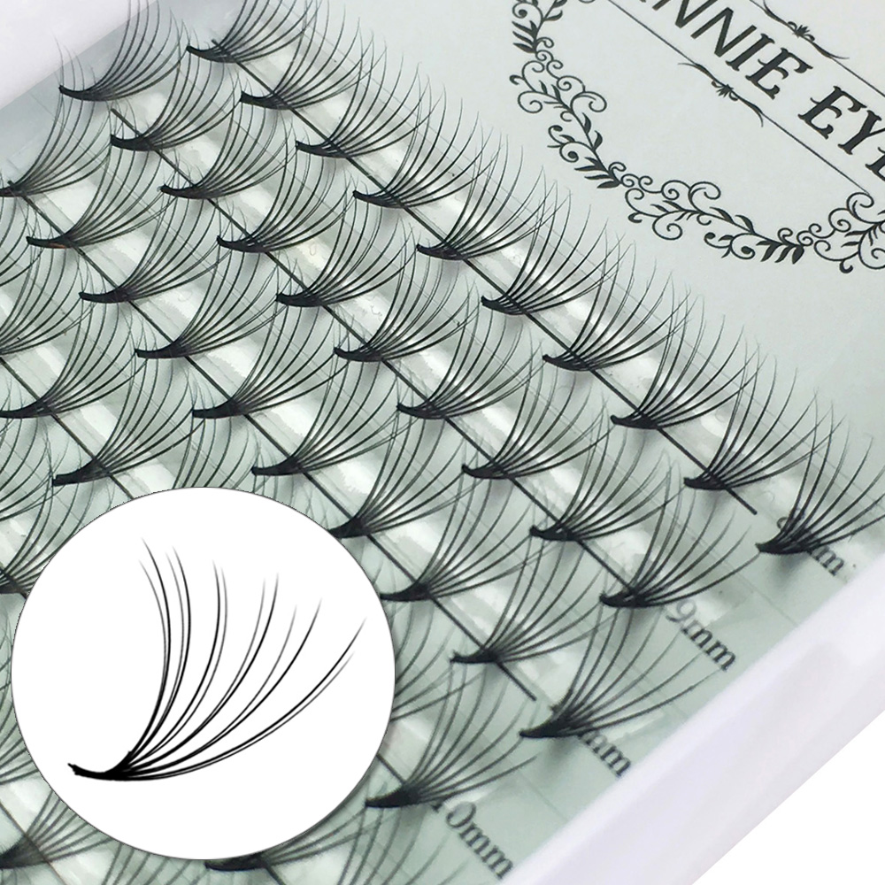 Eyelash Extension Volume Cat Eye - New Camellia Premade Volume Fans 10D/12D/14D/16D