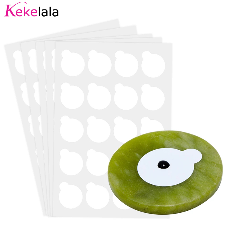Eyelash Extension Examples - 100pcs Eyelash Extension Glue Stickers Shim