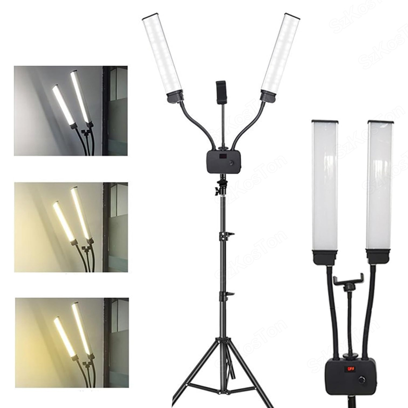 Eyelash Extension Videos - 45W Flexible Double Arms LED Fill
