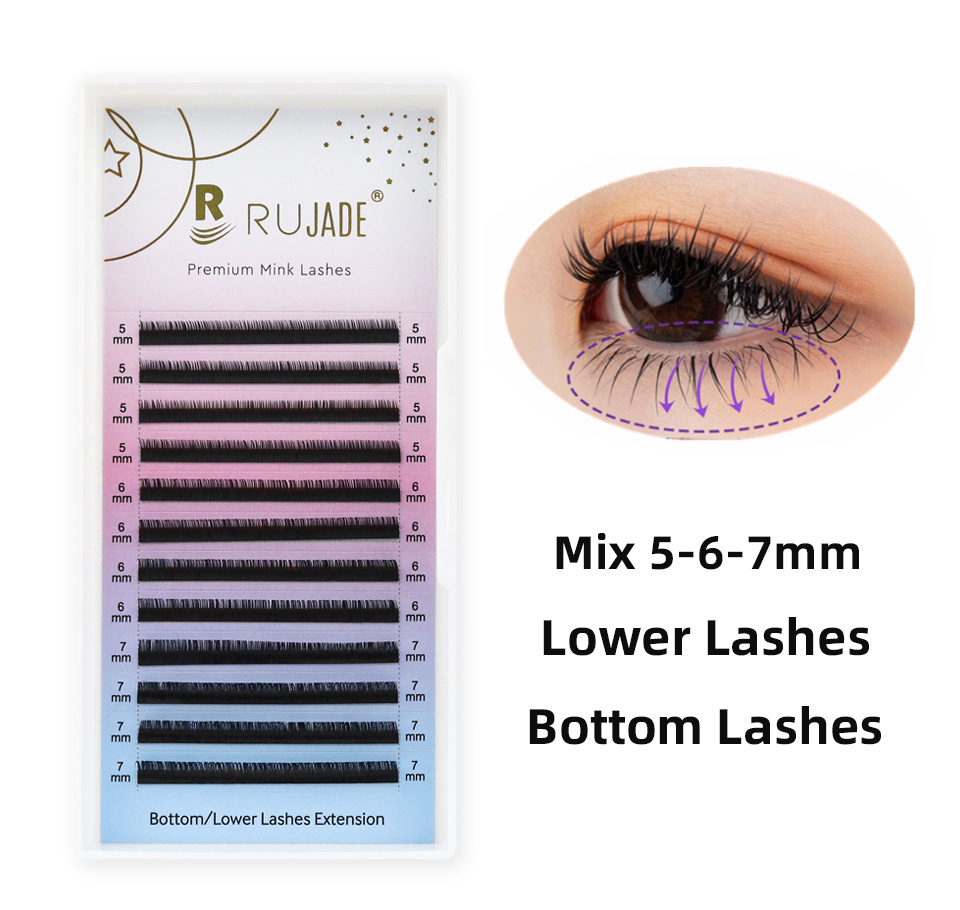 Eyelash Extension C Curl - Dưới Làn Mi Pha 5 6