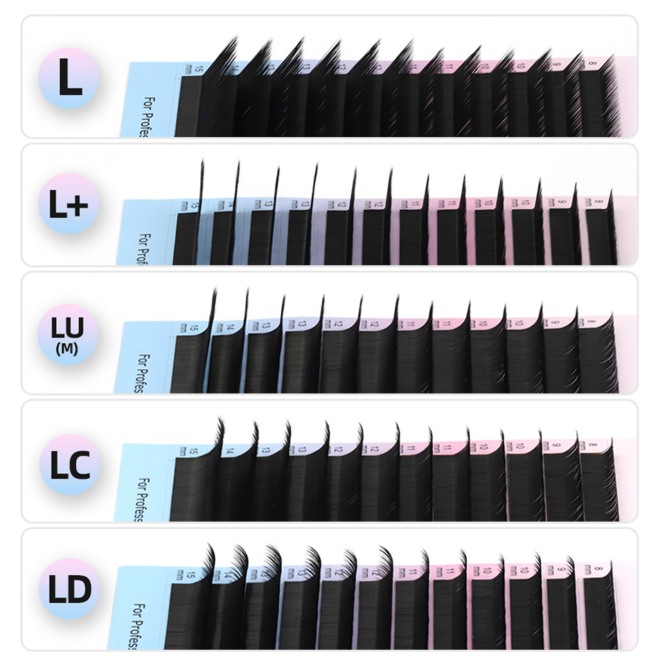 Eyelash Extension Course - RUJADE L L+ LC LD LU(M)