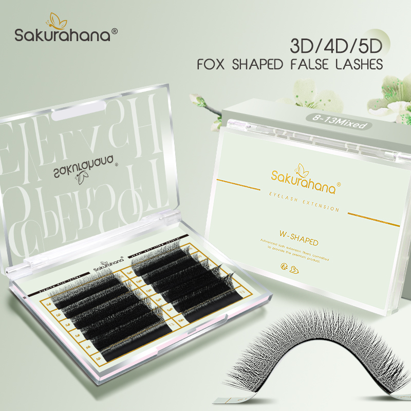 Eyelash Extension Volume Cat Eye - SAKURAHANA Fox 3D 4D 5D Shaped