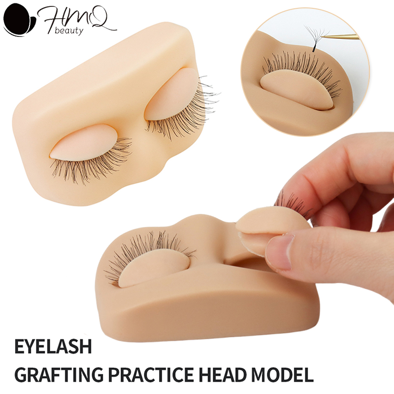 Eyelash Extension Model - Eyelash Extension Practice Head with Removable