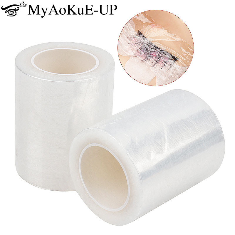 Eyelash Extension Examples - 200m/Roll Clear Makeup Film Lip Eyebrow