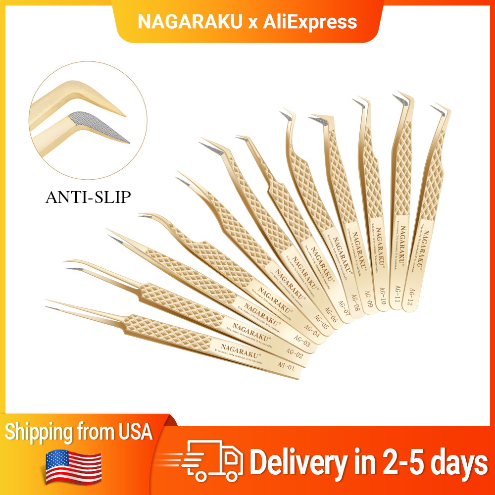 Eyelash Extension Course - NAGARAKU AG Tweezers For Eyelash Extension