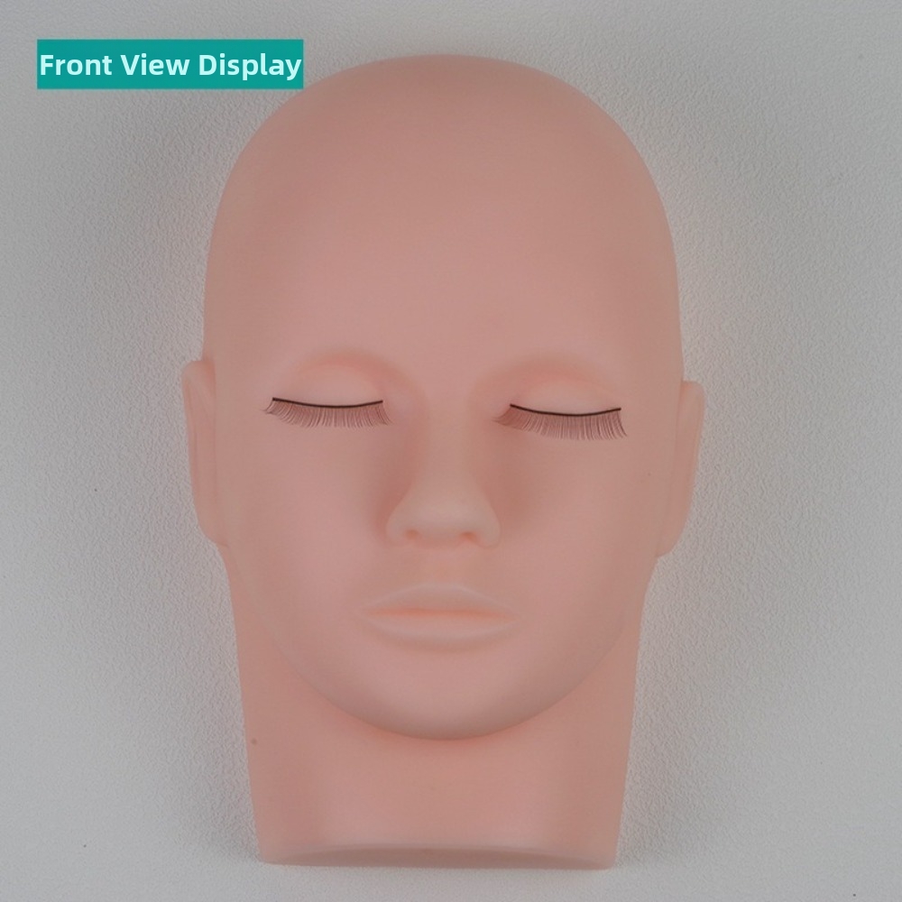 Eyelash Extension Model - Soft Eyelash Extension Practice Model Reusable