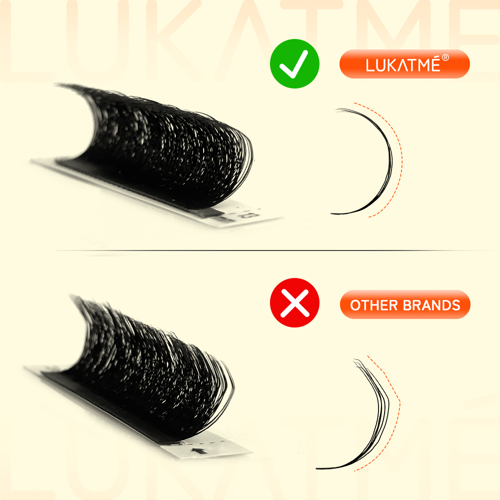 LUKATME 5D W Eyelash Extension - đánh giá và giá Mega Volume Lash