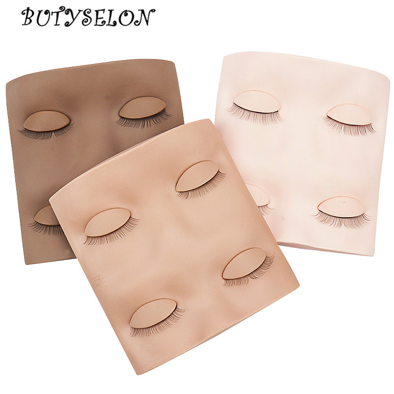 Silicone Lash Head Mannequin R - đánh giá và giá Eyelash Extension Model