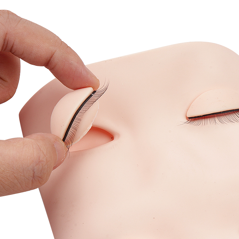 Silicone Lash Head Mannequin R - đánh giá và giá Eyelash Extension Model