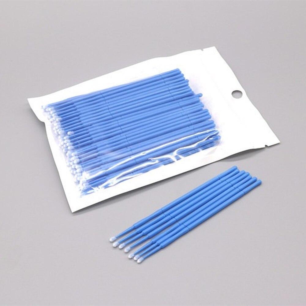 100pcs/lot Micro Brushes Make  - đánh giá và giá Eyelash Extension Examples