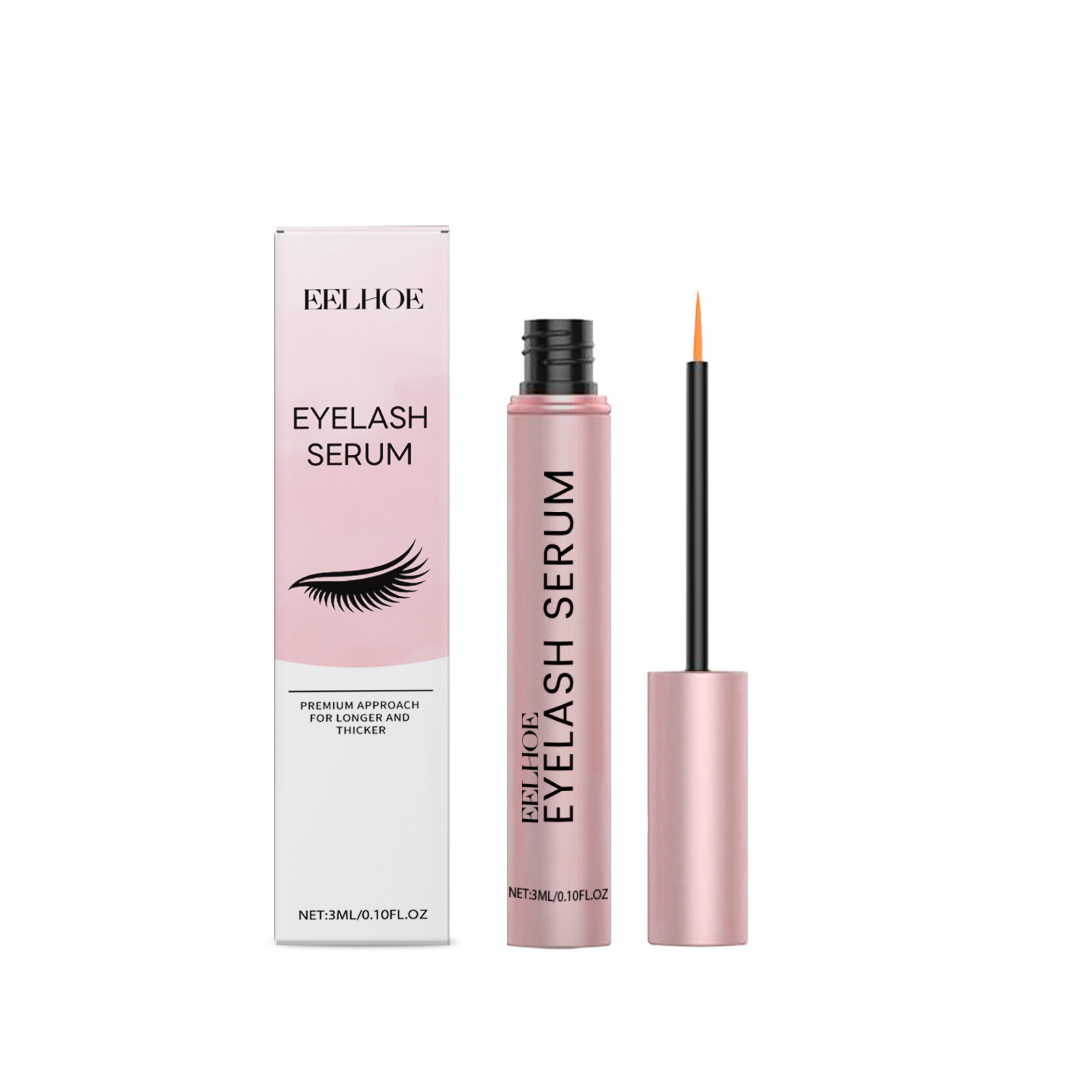 Eyelash Enhancer Serum Nourish - đánh giá và giá Eyelash Extension Human Hair