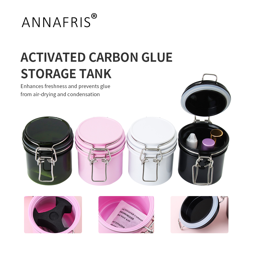ANNAFRIS Eyelash Glue Storage  - đánh giá và giá Eyelash Extension Examples