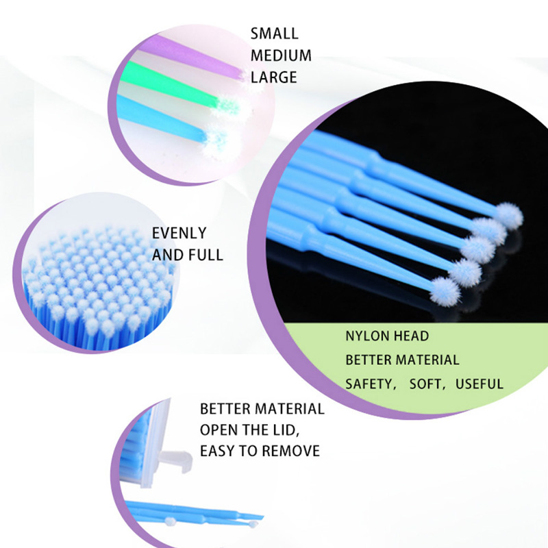 500pcs Eyelash Extension Clean - đánh giá và giá Eyelash Extension Examples