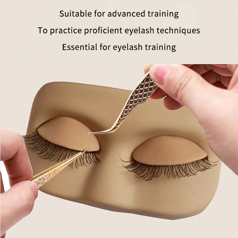 Mini Lash Flat Model Head Prac - đánh giá và giá Eyelash Extension Model