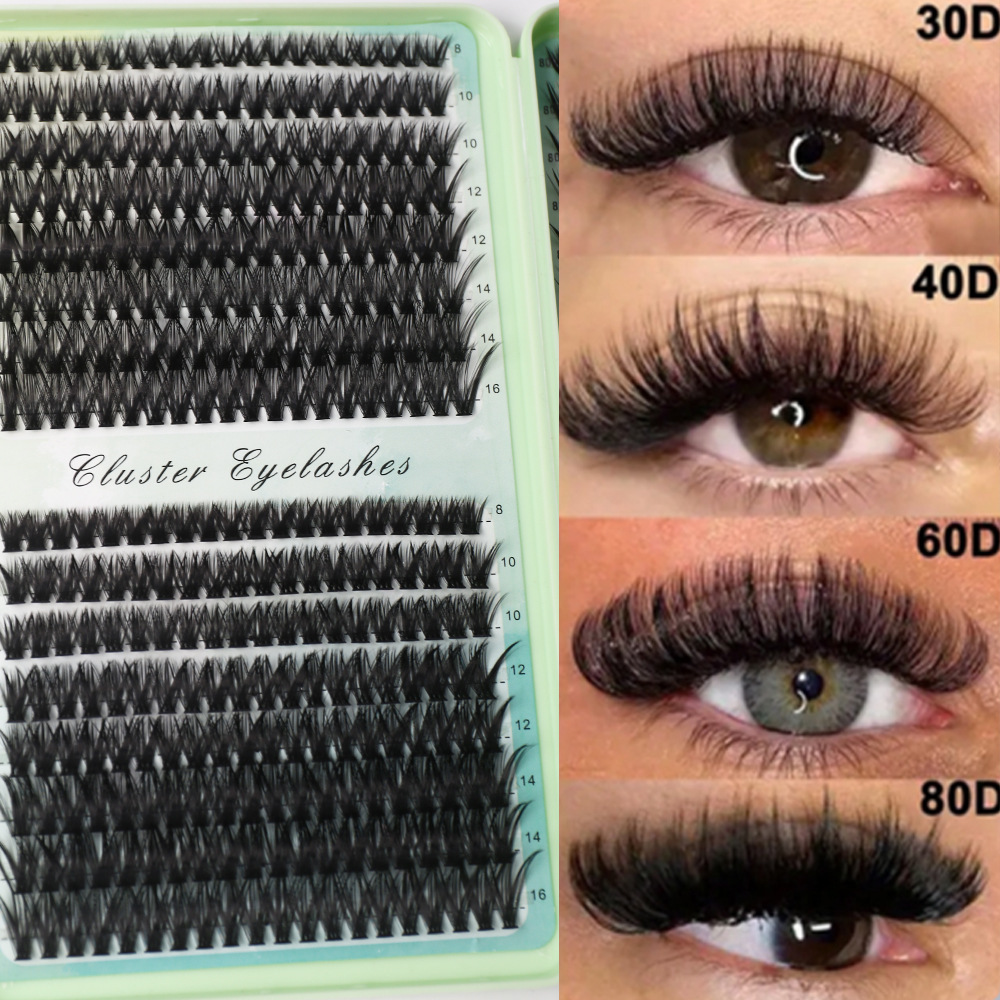 Lashes Cluster DIY Lash Extens - đánh giá và giá Eyelash Extension Volume Cat Eye