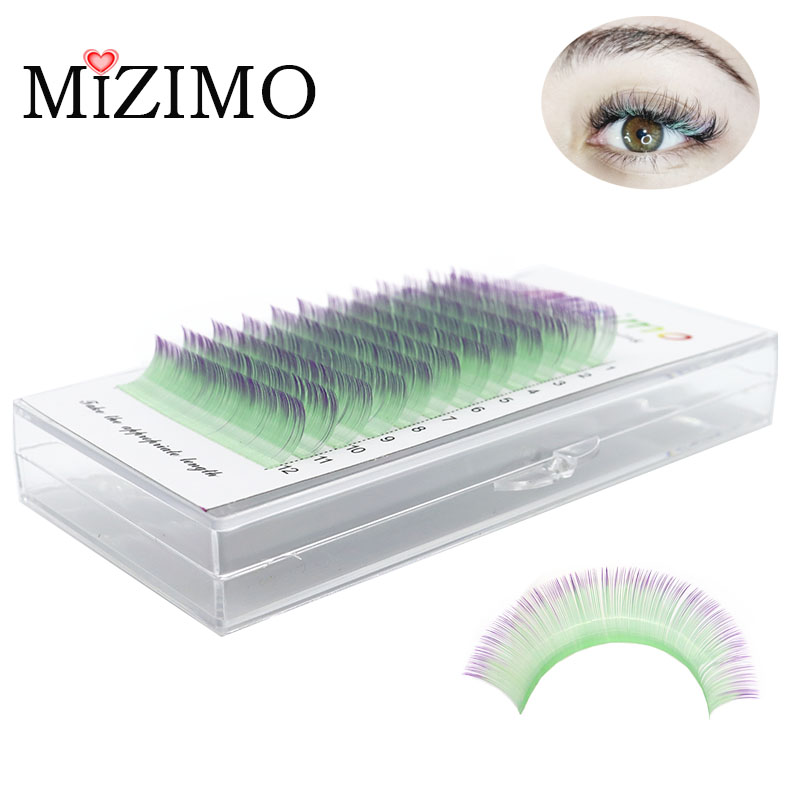 Màu Sắc Thân-Đóng Gói Đơn Hỗn  - đánh giá và giá Eyelash Extension Single Lash