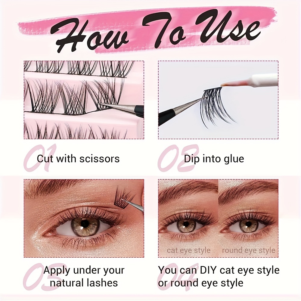 10 Rows Single Cluster Fluffy  - đánh giá và giá Eyelash Extension Single Lash