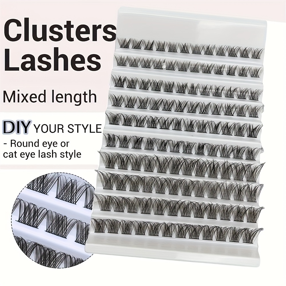 10 Rows Single Cluster Fluffy  - đánh giá và giá Eyelash Extension Single Lash