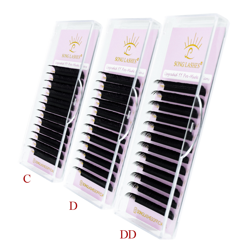 Bài Hát Hàng Mi Mới Premade Ng - đánh giá và giá Eyelash Extension C Curl