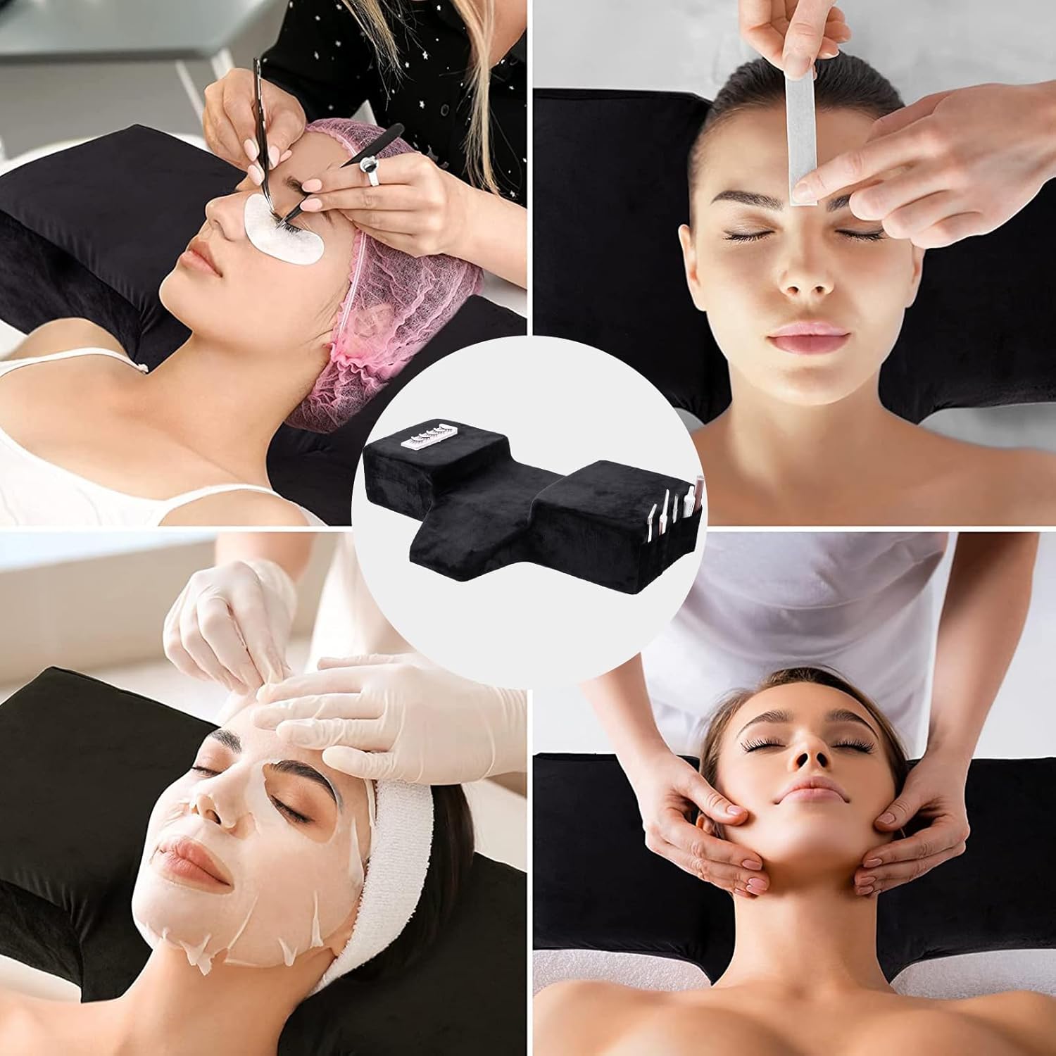 Lash Pillow Neck Support Eyela - đánh giá và giá Eyelash Extension Salon