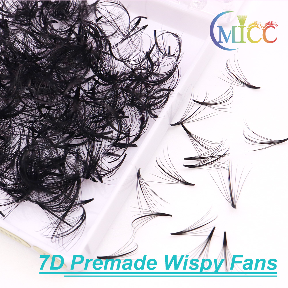 Cmicc 5D/7D Pointy Base Wispy  - đánh giá và giá Eyelash Extension Human Hair