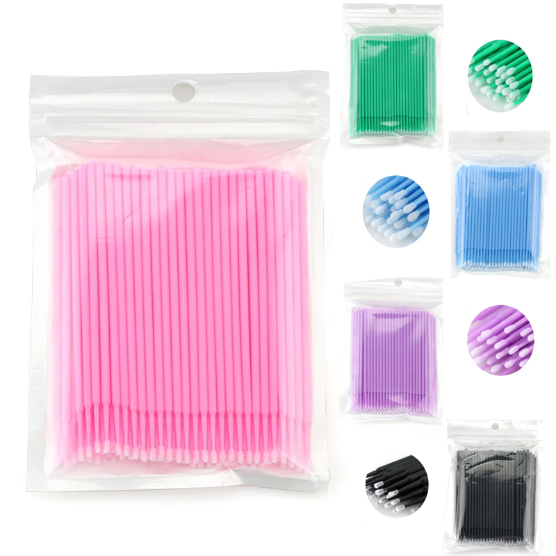 50/100PCS Disposable Micro Bru - đánh giá và giá Eyelash Extension Eyeliner