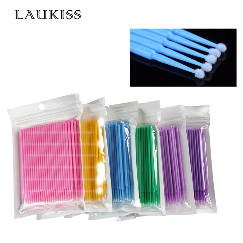 100 Chiếc Micro Hợp Cọ Trang Đ - đánh giá và giá Eyelash Extension Eyeliner
