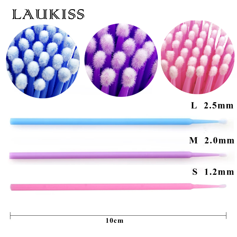 100 Chiếc Micro Hợp Cọ Trang Đ - đánh giá và giá Eyelash Extension Eyeliner