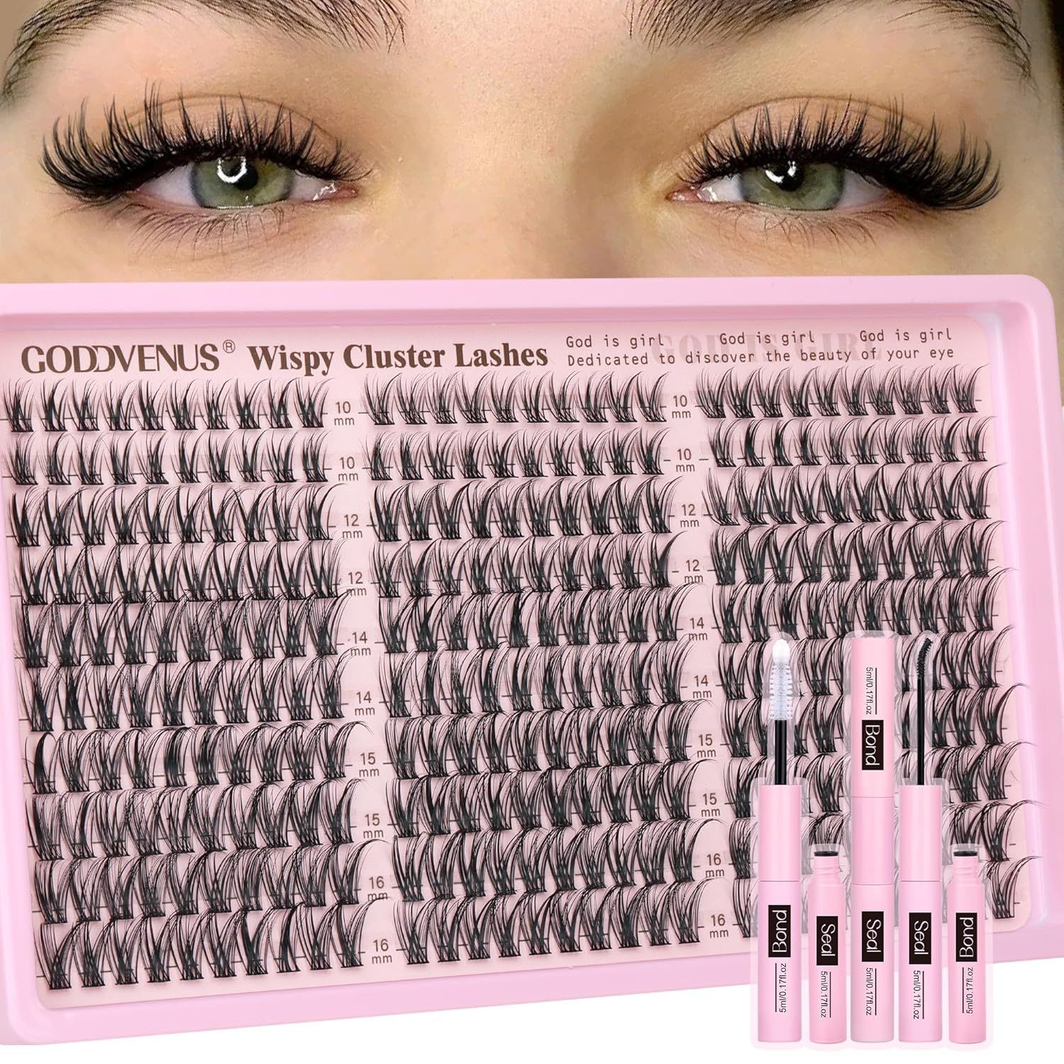 DIY eyelash extension set natu - đánh giá và giá Eyelash Extension Single Lash