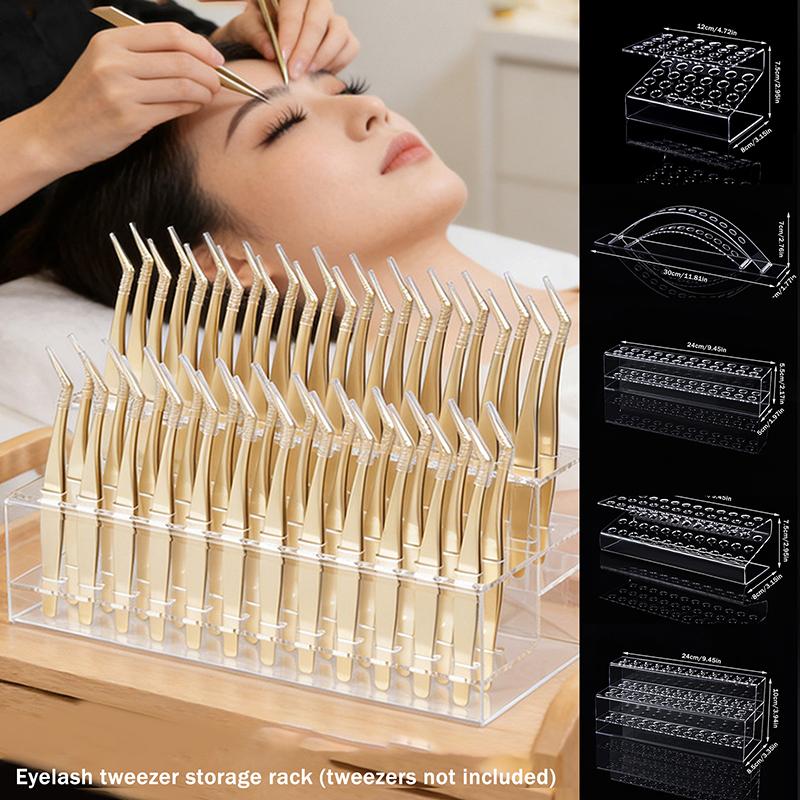 Tweezers Storage Box Multi-Hol - đánh giá và giá Eyelash Extension Course