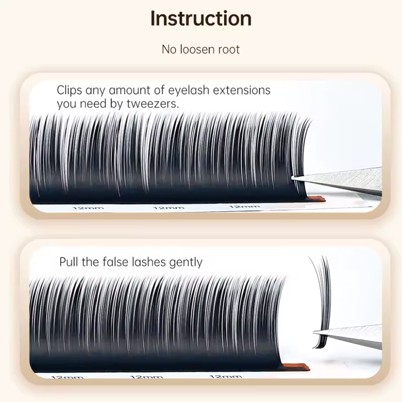 dream ballet Camellia Lashes w - đánh giá và giá Eyelash Extension Examples