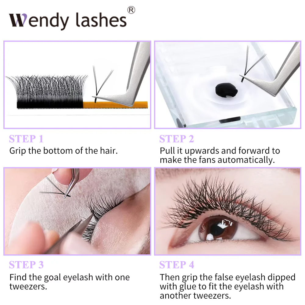 Wendy Lashes YY Shape Eyelash  - đánh giá và giá Eyelash Extension C Curl