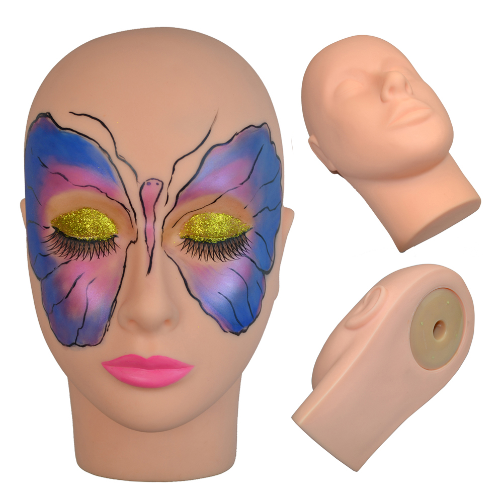 Practice Mannequin Heads for E - đánh giá và giá Eyelash Extension Model