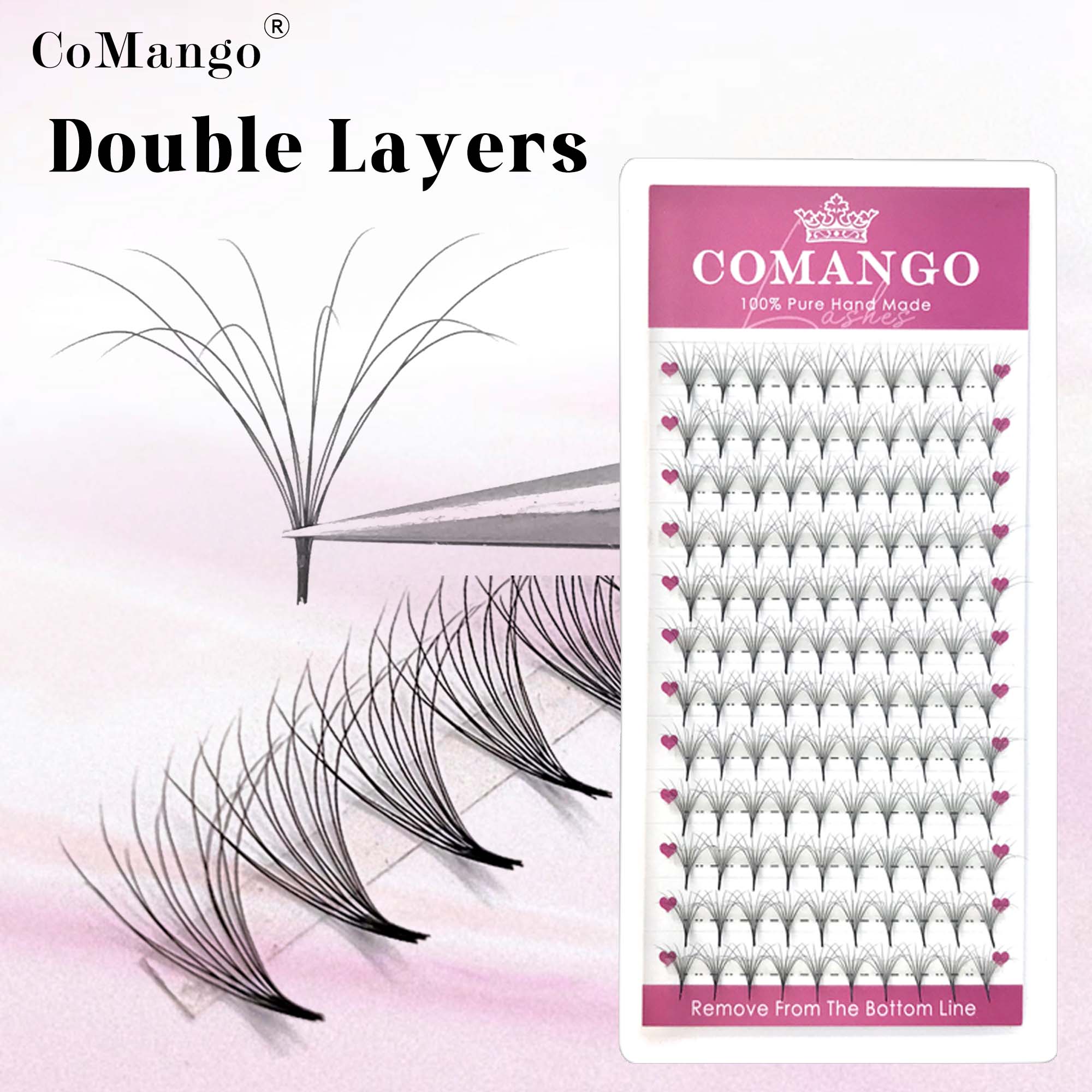 CoMango Double-Layer Fluffy Pr - đánh giá và giá Mega Volume Lash