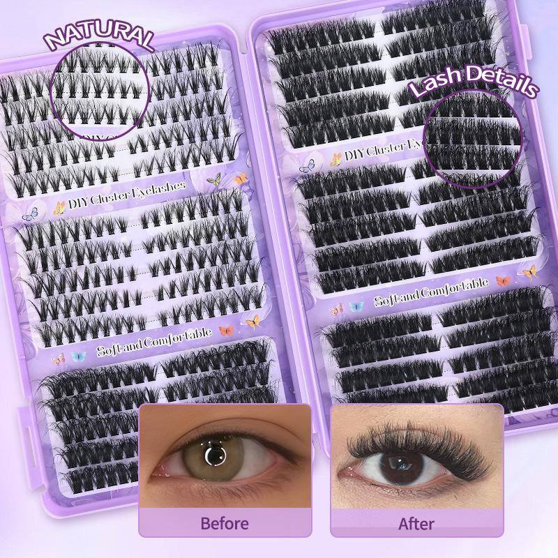3D Fluffy Curled European Styl - đánh giá và giá Eyelash Extension Single Lash