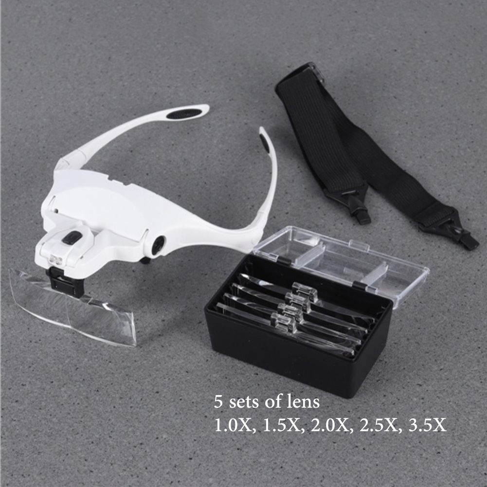 5 Lens Adjustable Magnifier Ey - đánh giá và giá Eyelash Extension Repair