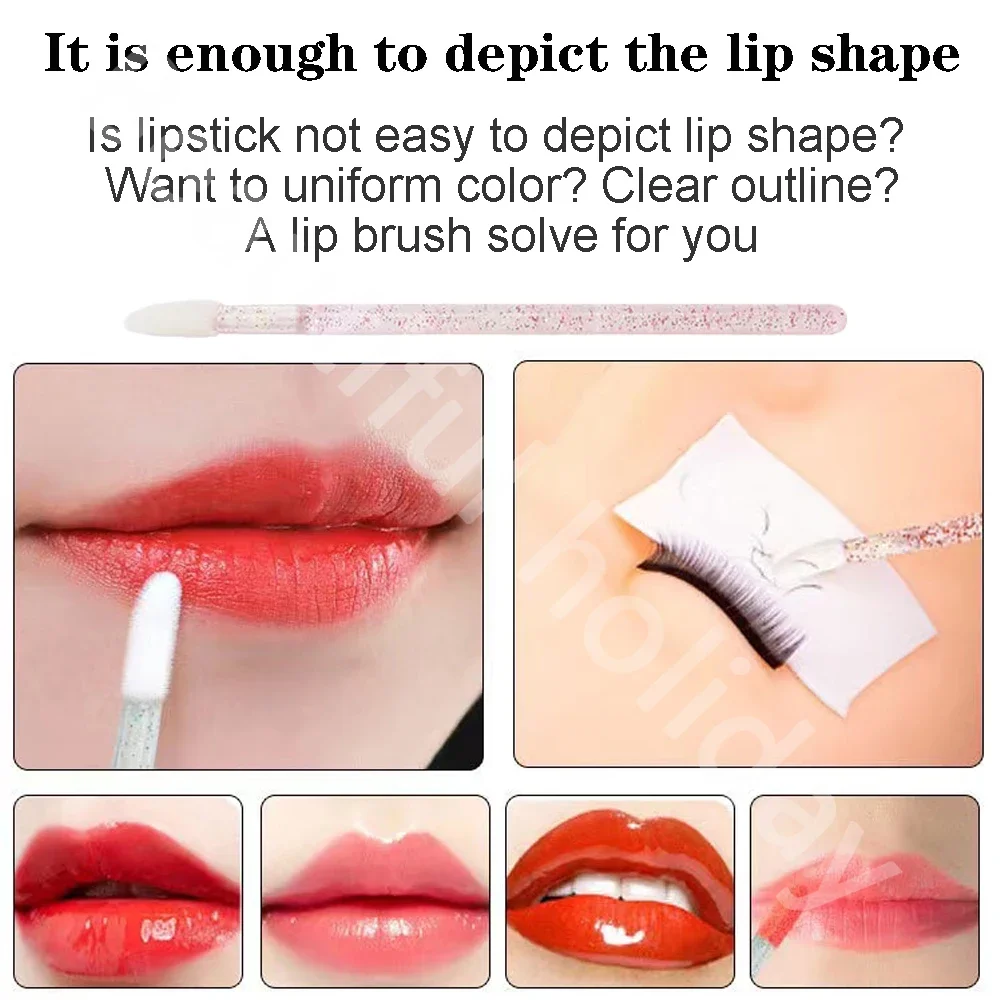 500PCS Disposable Lip Brush Ma - đánh giá và giá Eyelash Extension Eyeliner