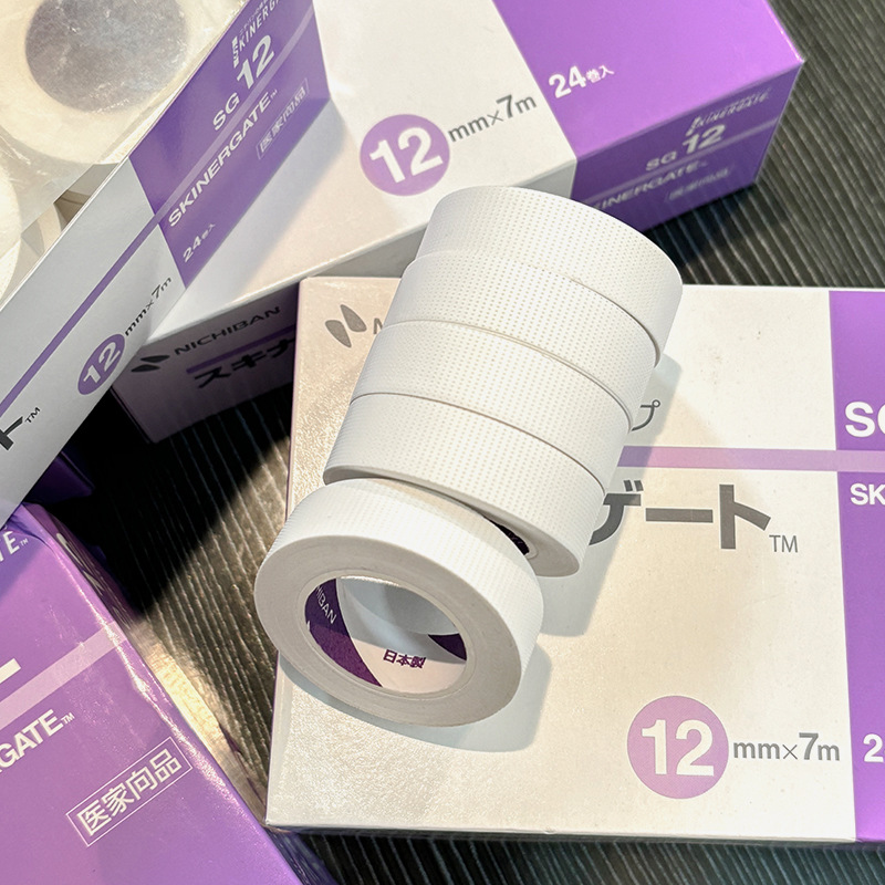 1/2/3 Roll Nichiban Tape SG12  - đánh giá và giá Eyelash Extension In Japan