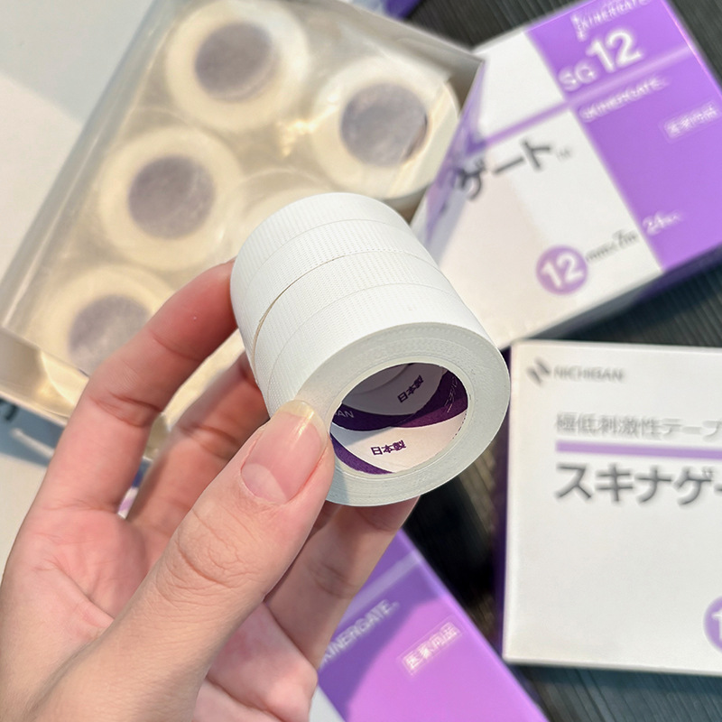 1/2/3 Roll Nichiban Tape SG12  - đánh giá và giá Eyelash Extension In Japan