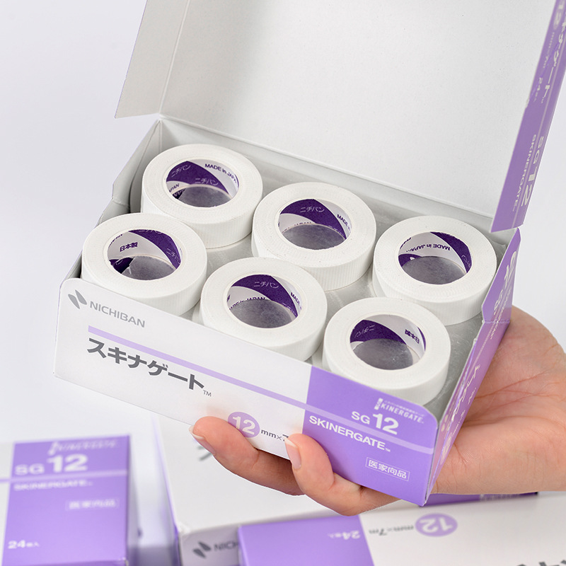1/2/3 Roll Nichiban Tape SG12  - đánh giá và giá Eyelash Extension In Japan
