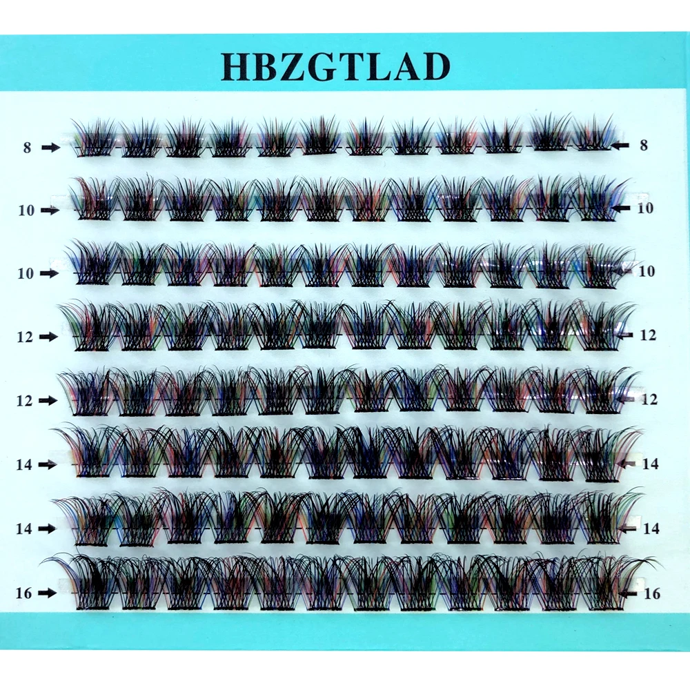 Mix 3D Fluffy Single Cluster F - đánh giá và giá Eyelash Extension Single Lash