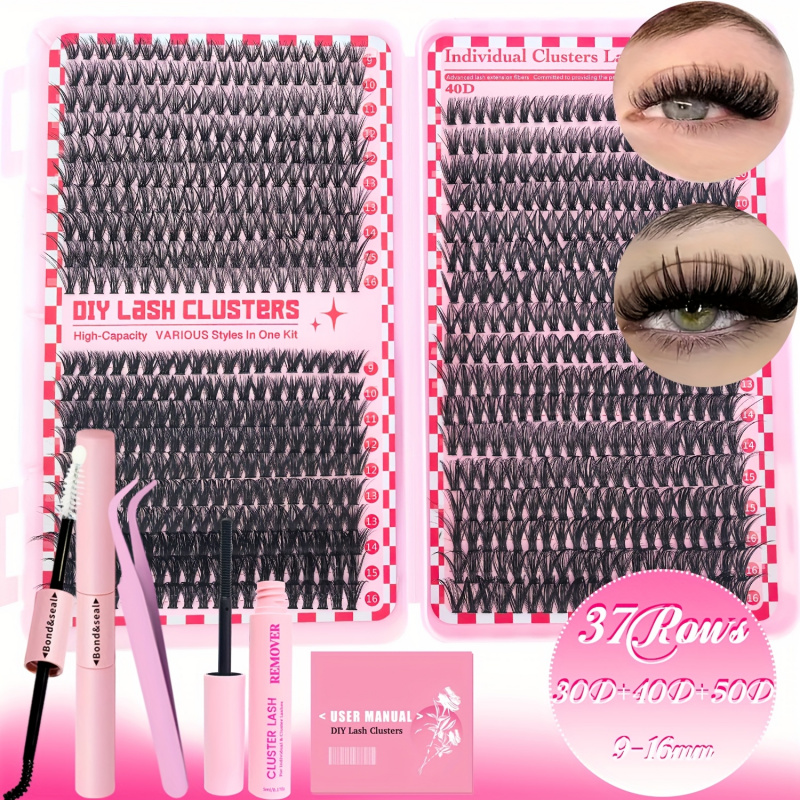740/200pcsCluster Eyelash Exte - đánh giá và giá Eyelash Extension Class