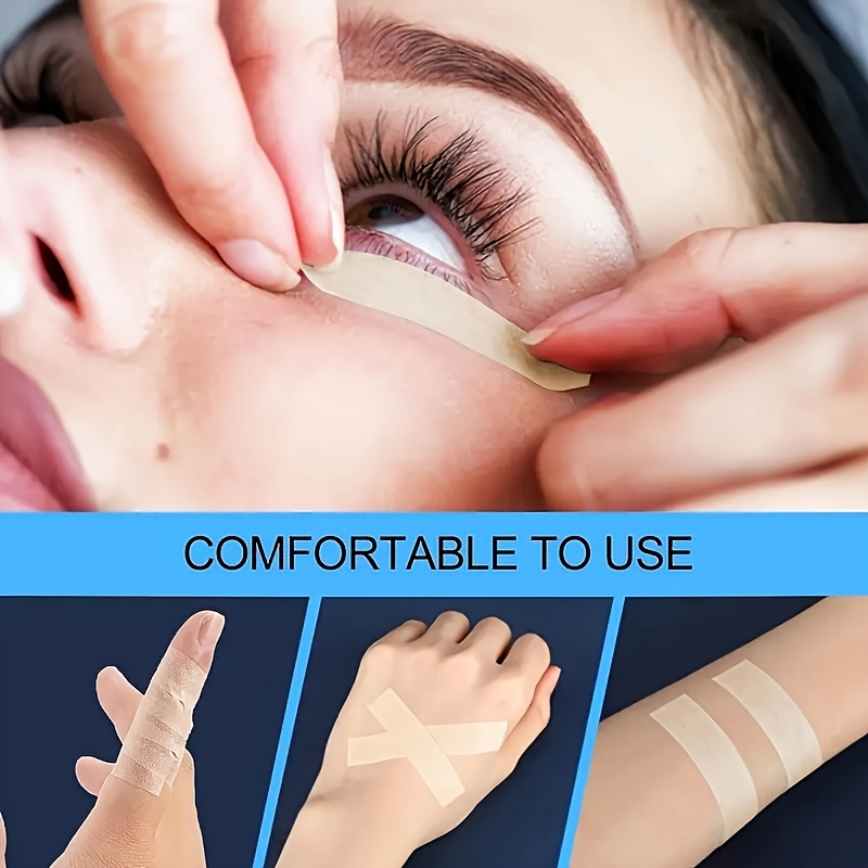 Reusable Eye Makeup Tape, Prec - đánh giá và giá Eyelash Extension Eyeliner