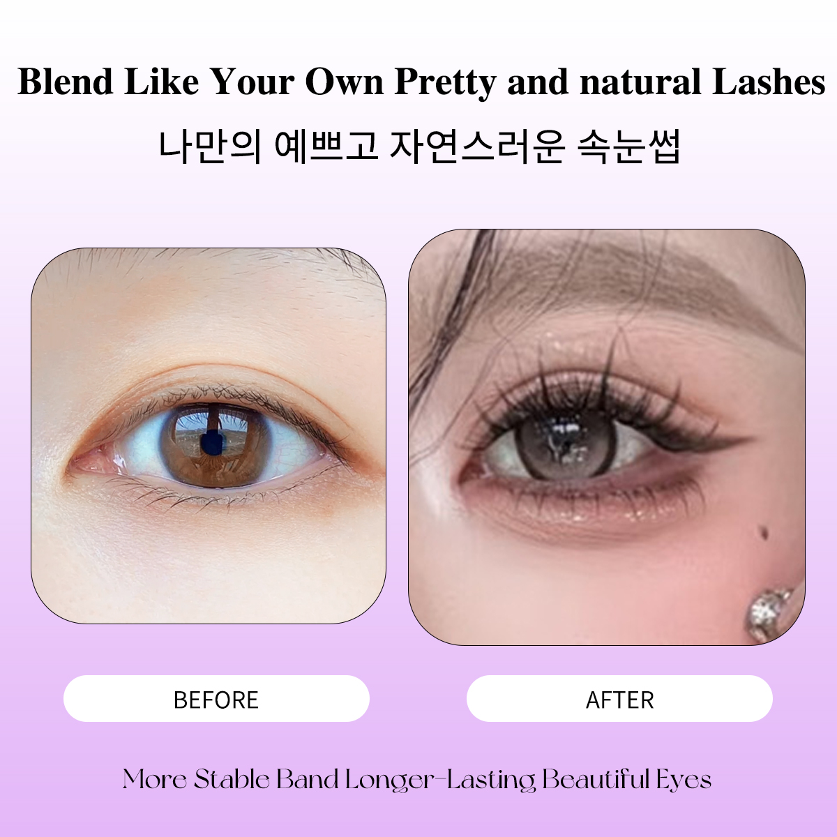 Segmented Lashes Cluster Ultra - đánh giá và giá Eyelash Extension Human Hair