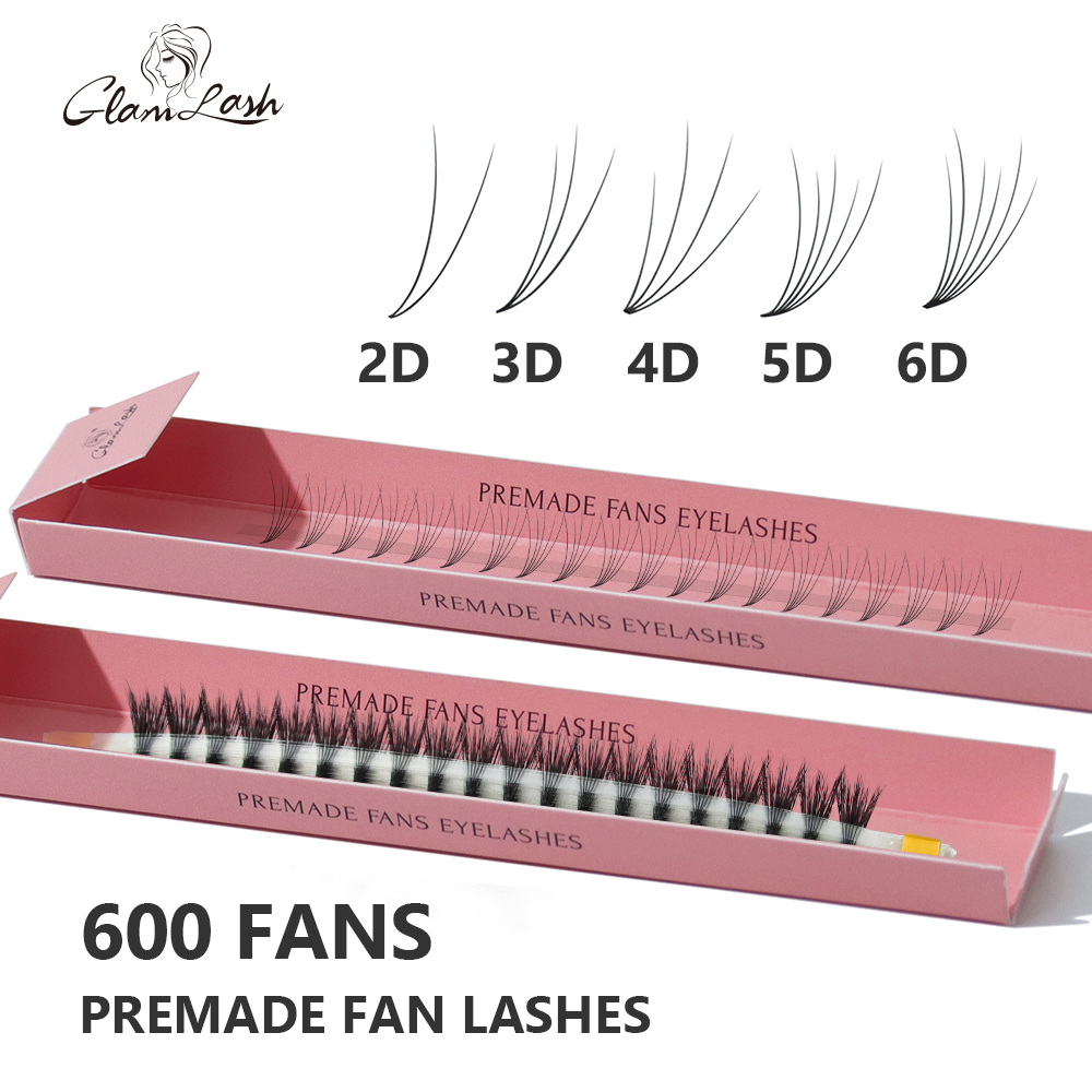 GLAMLASH Premade Volume Fan Ey - đánh giá và giá Mega Volume Lash