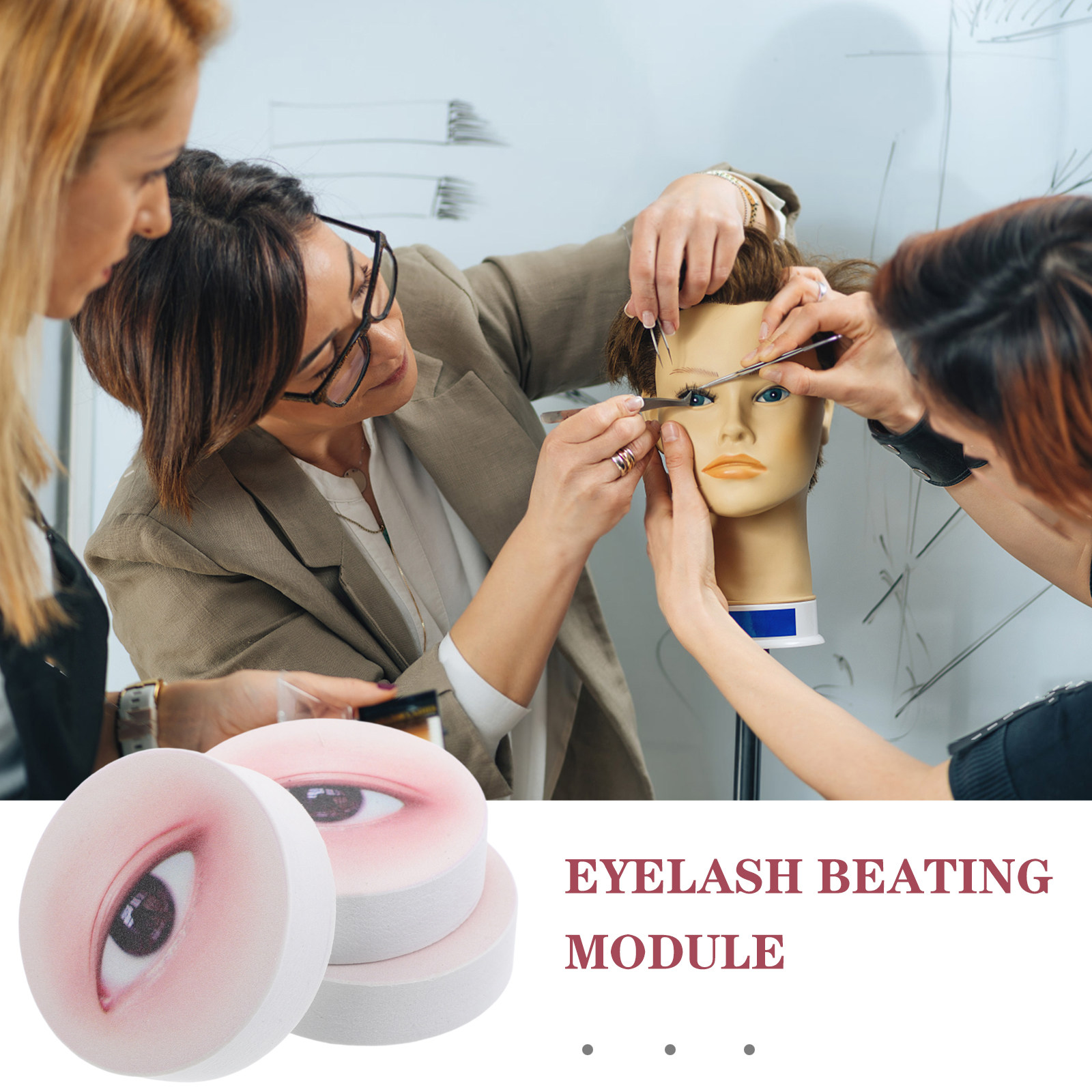 3Pcs Lash Extension Practice B - đánh giá và giá Eyelash Extension Salon