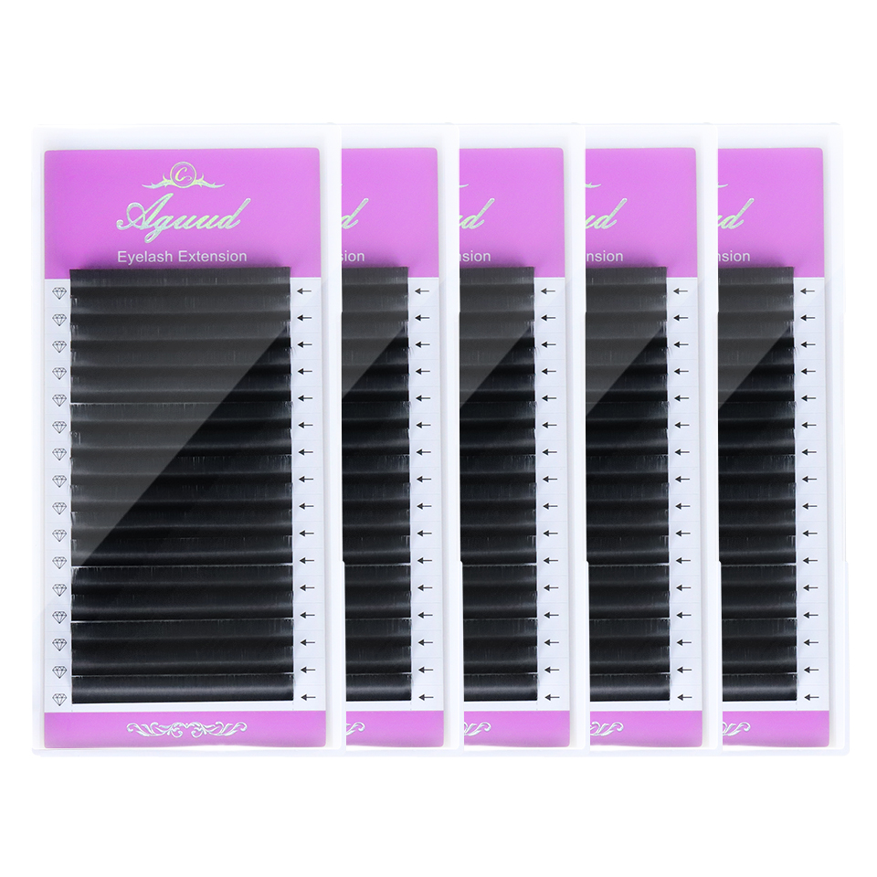 AGUUD 5 trays/lot NEW Super Ma - đánh giá và giá Mega Volume Lash