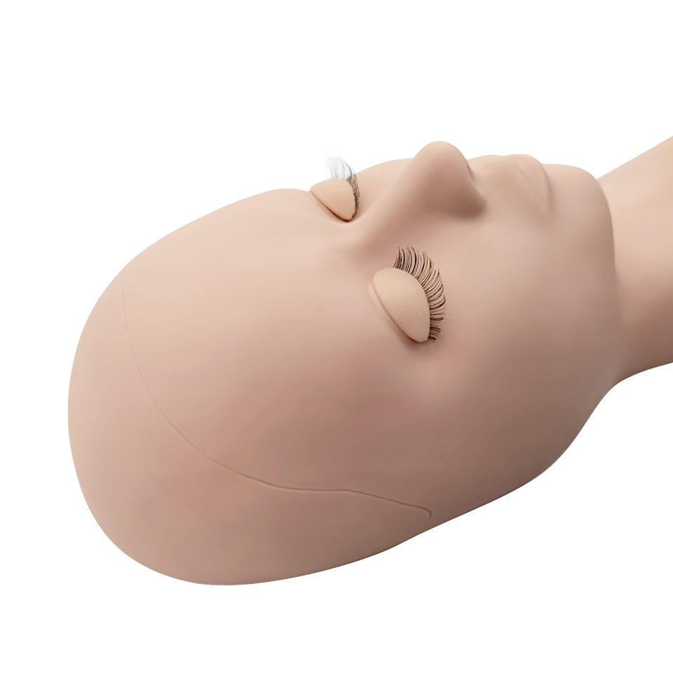 Silicone Head Training Mannequ - đánh giá và giá Eyelash Extension Model