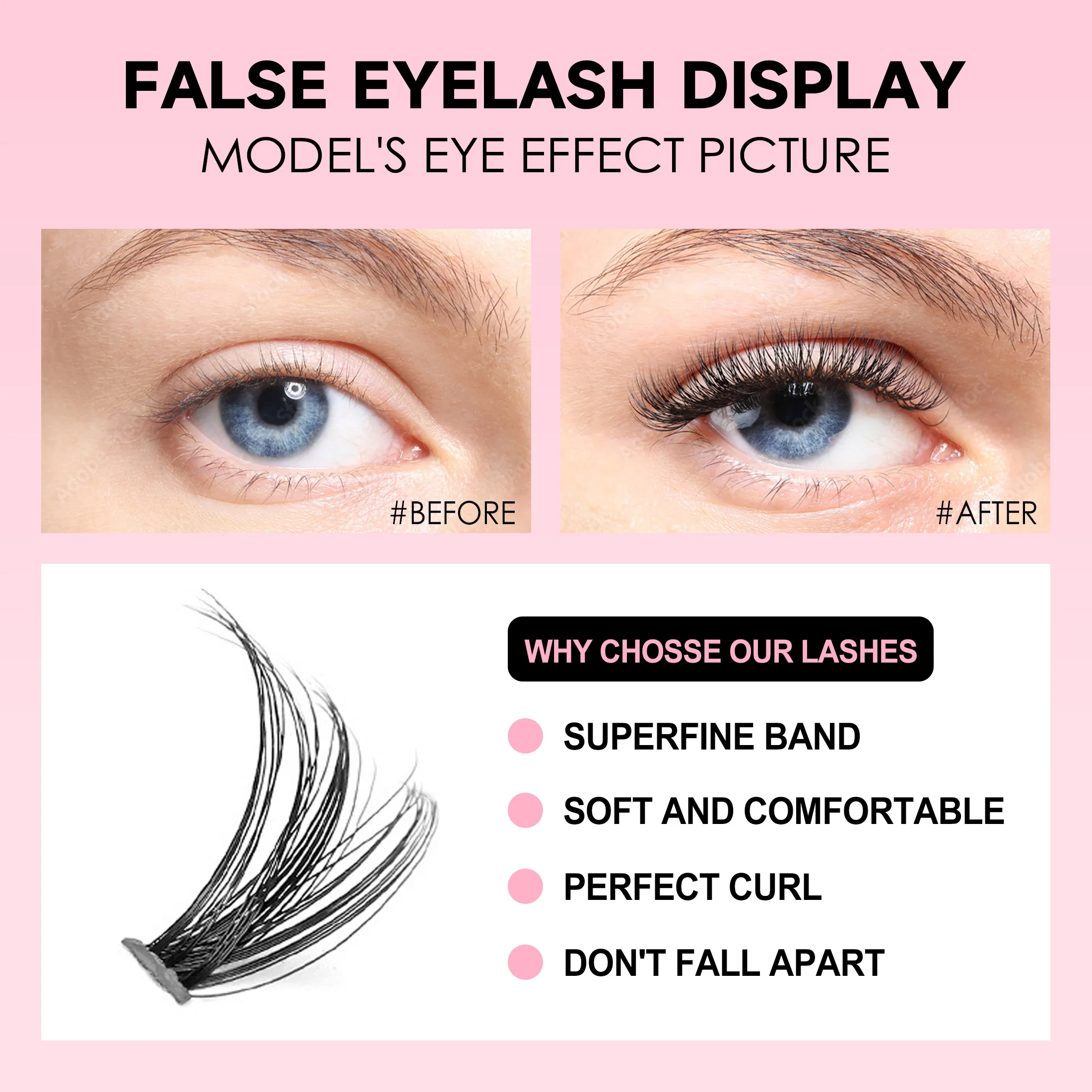 DIY Lashes Extension Kit Eyela - đánh giá và giá Eyelash Extension Course